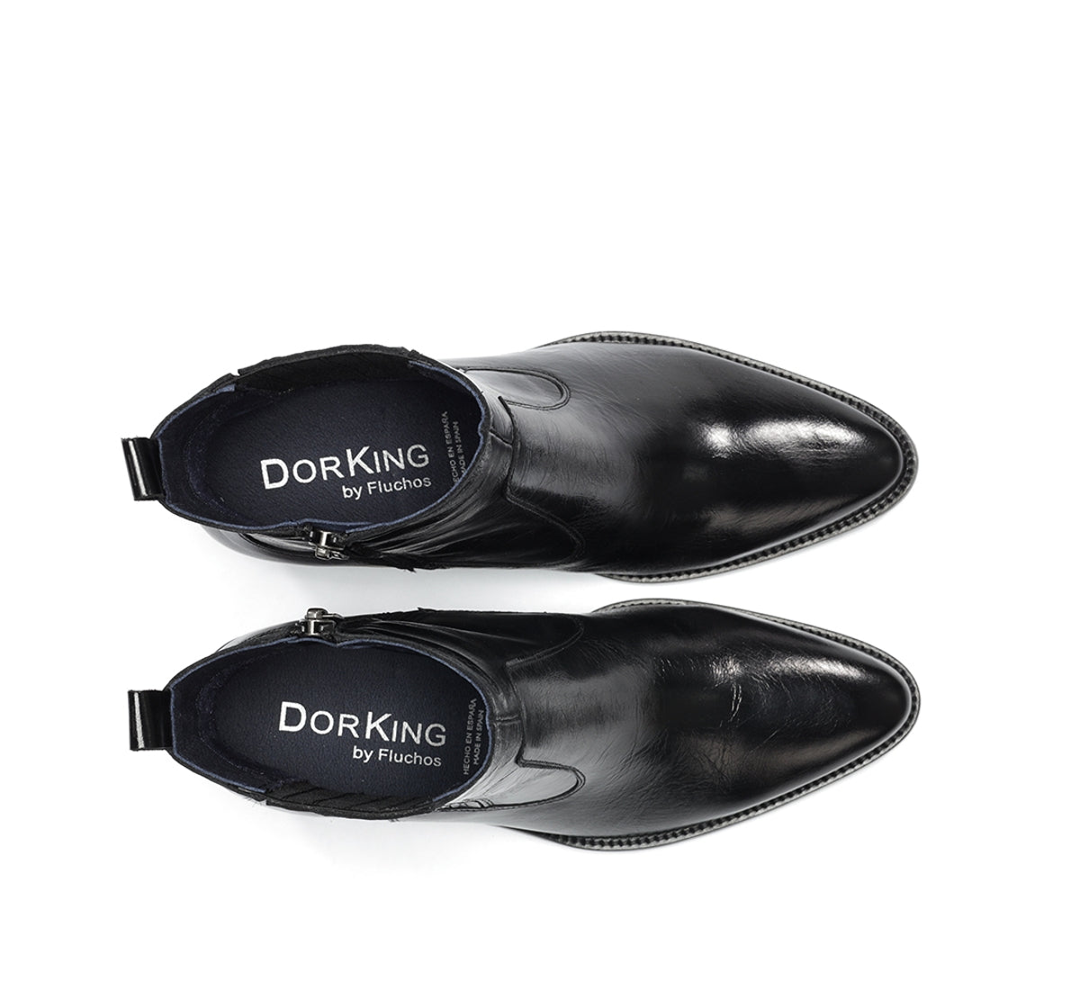 Dorking Arwen D9425 bottine noire talon large