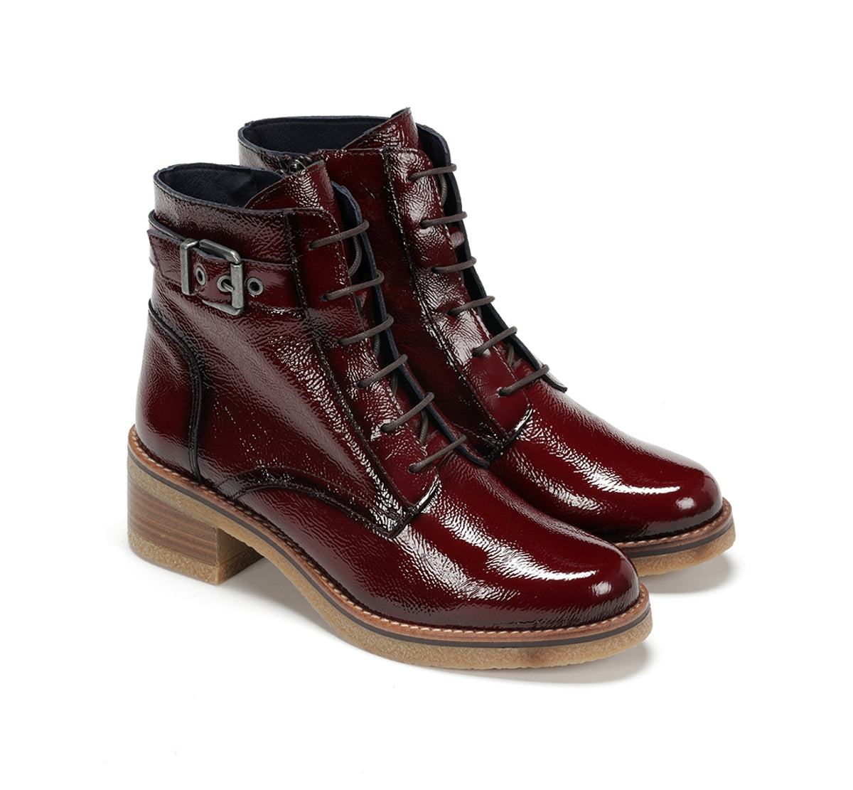 Dorking by Fluchos Lucero D8686 bottine femme bordeaux talon