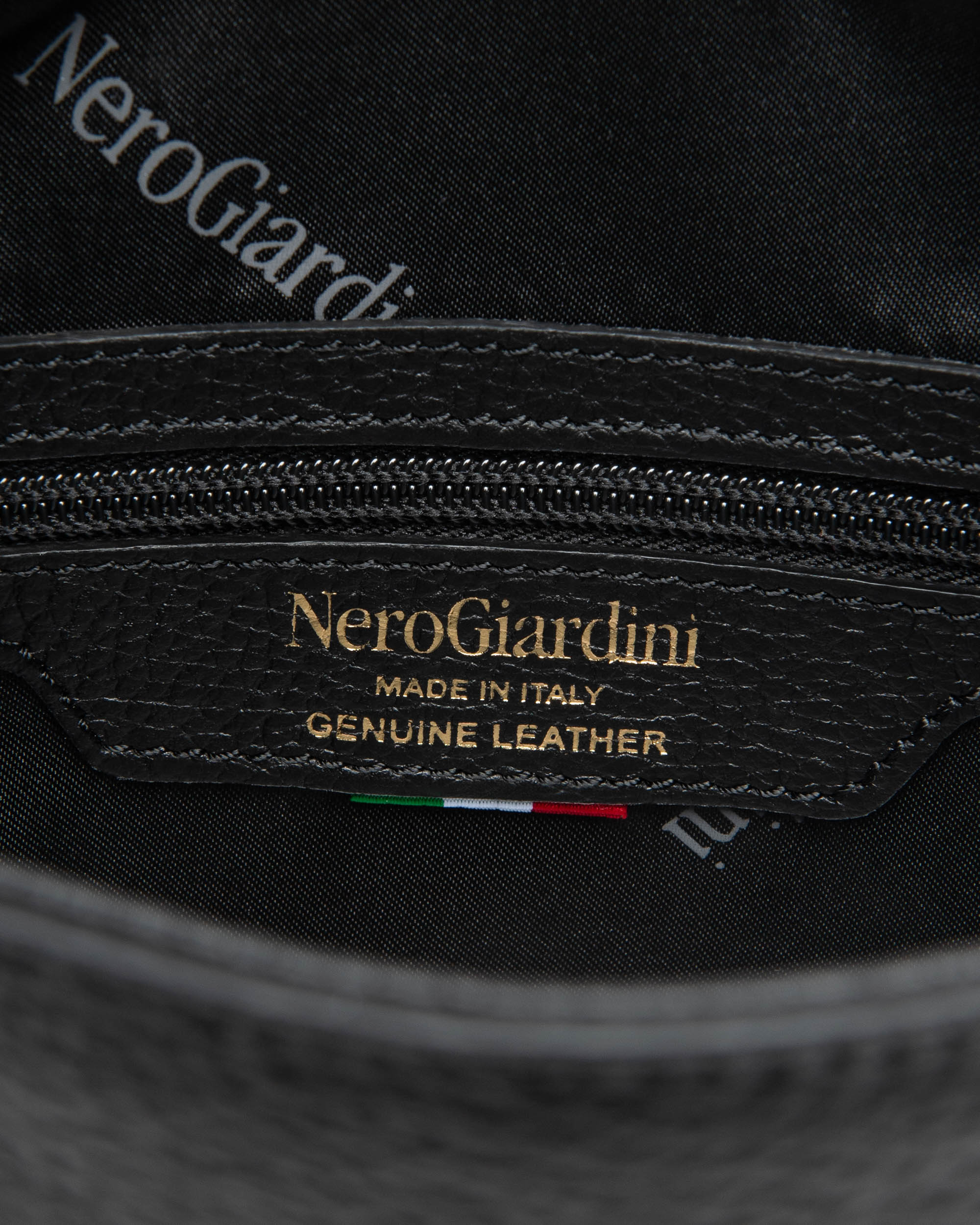 Nero Giardini Bags sac épaule cuir femme zip