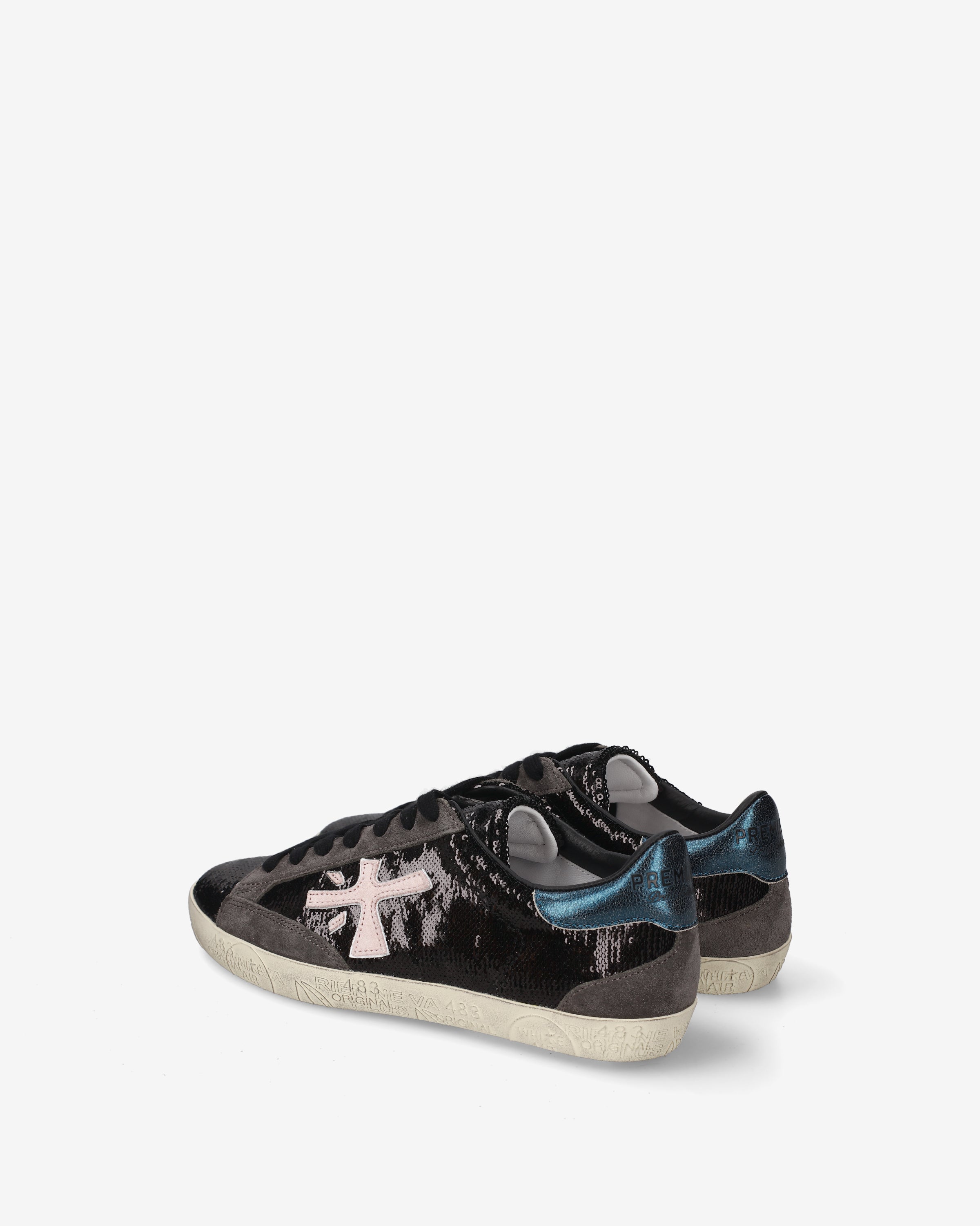 Premiata Stevend 8496 sneakers femme noir sequins