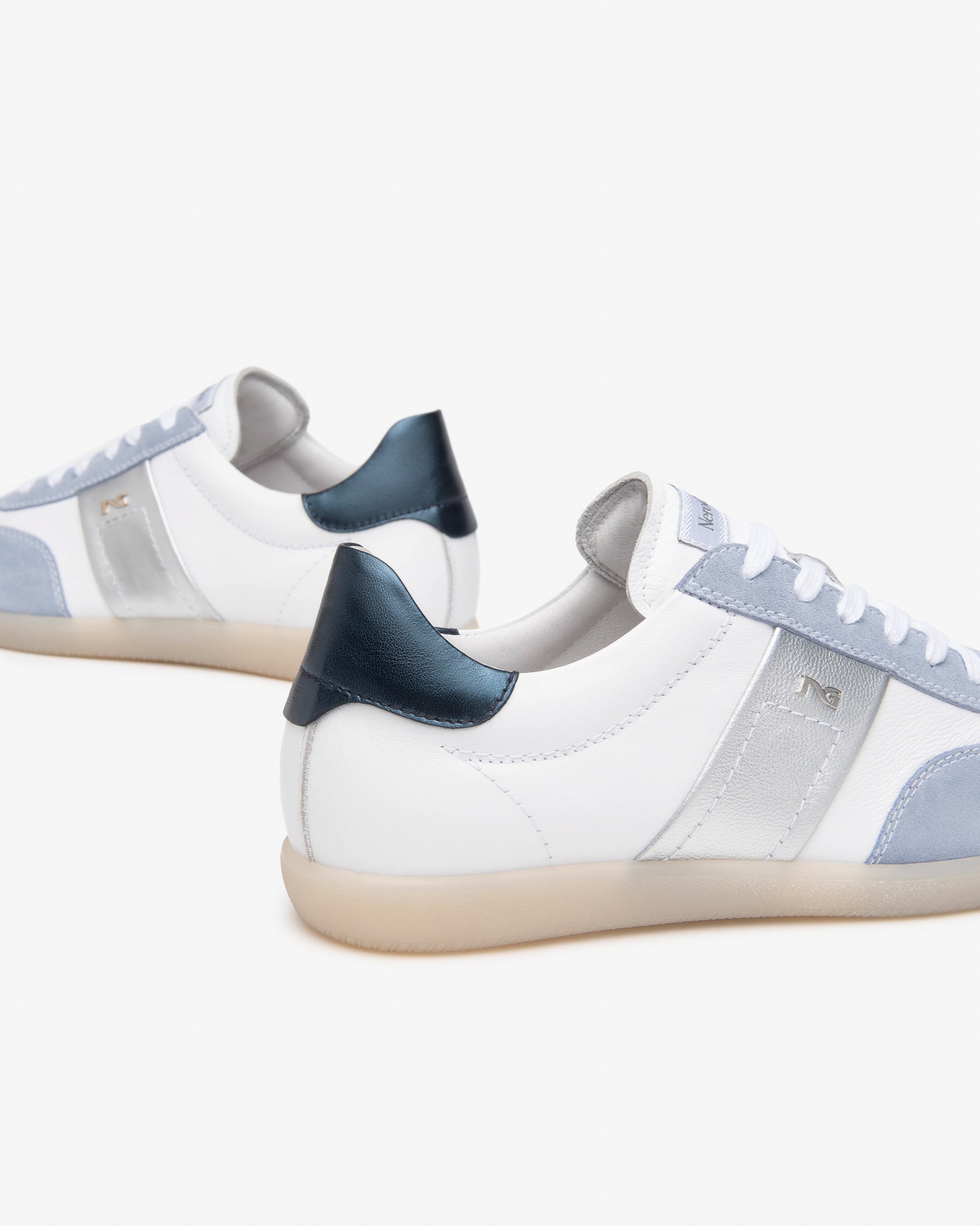 Nero Giardini Sneakers femme cuir et daim