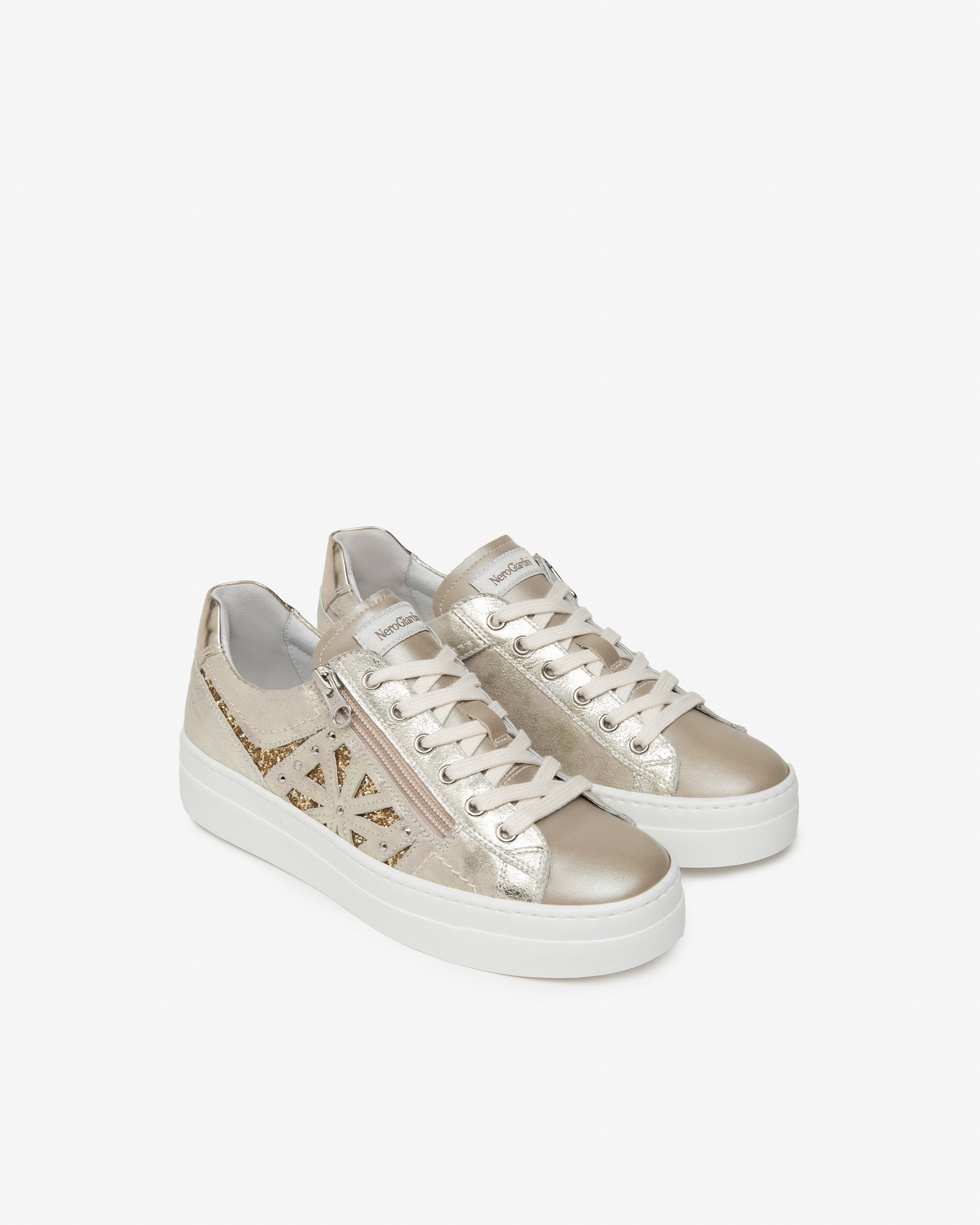 Nero Giardini Sneakers baskets cuir femme pointure 38