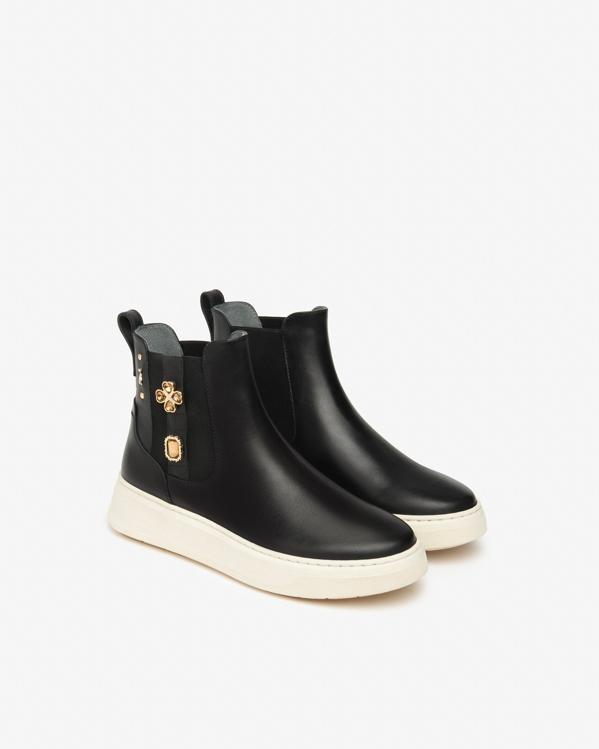 Nero Giardini Chelsea Boots bottines cuir femme 38