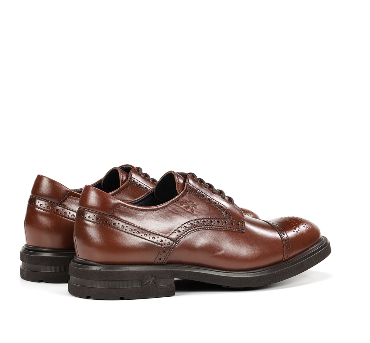 Fluchos Belgas F0629 chaussure homme marron cuir