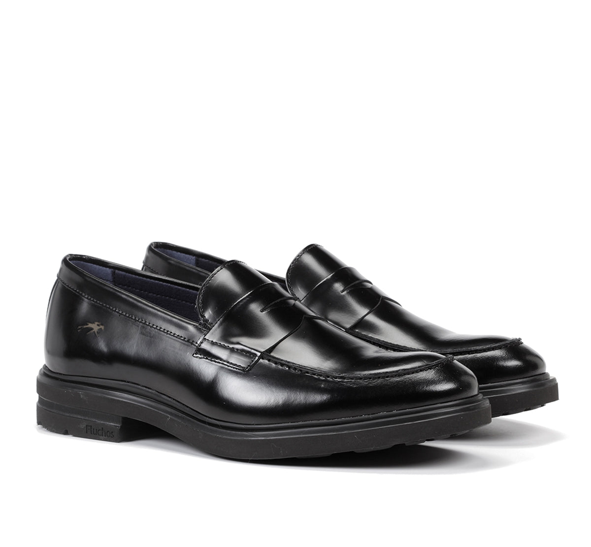 Fluchos Belgas F0633 Mocassins Noir Léger Homme