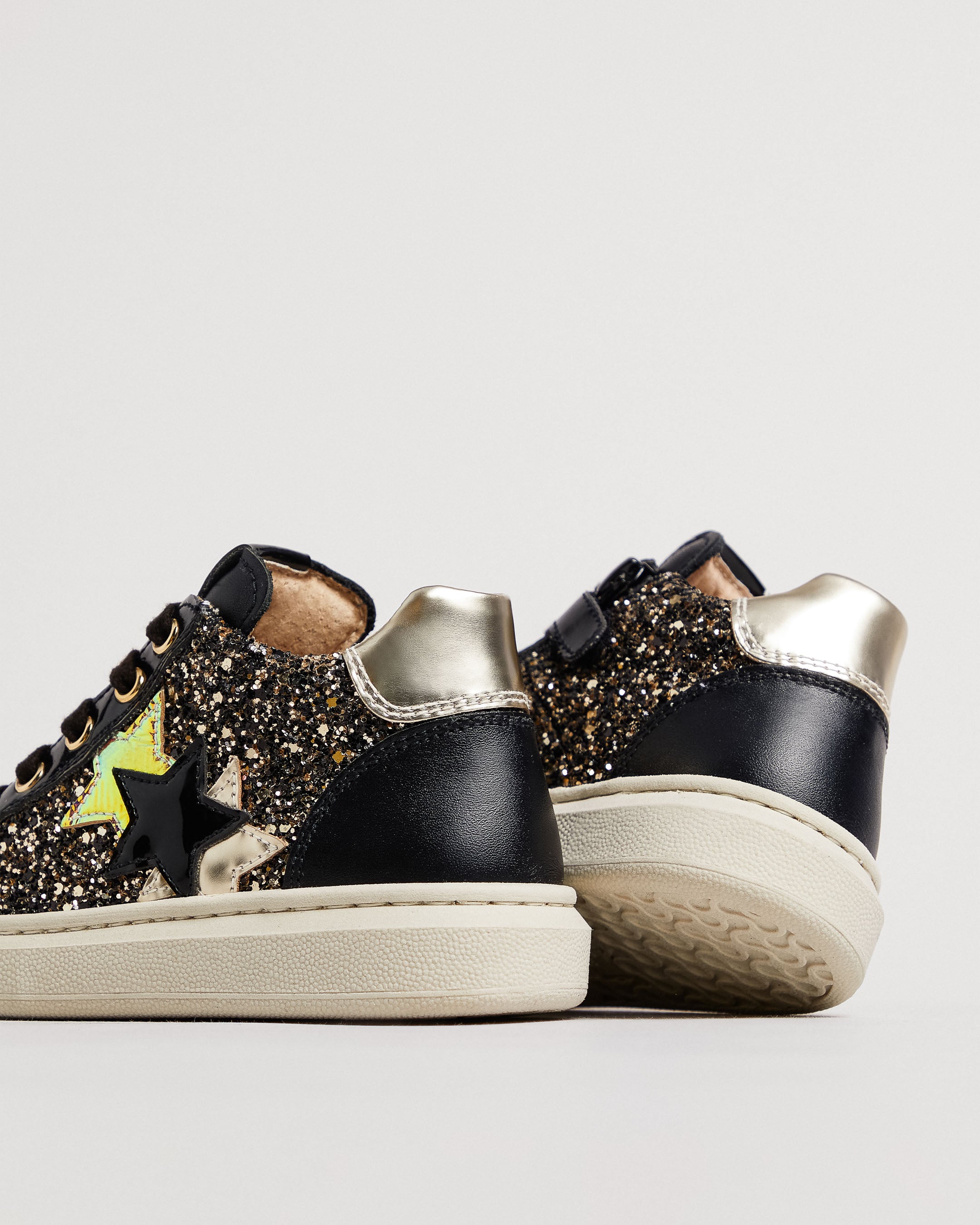 Nero Giardini Sneakers baskets fille toile cuir légère