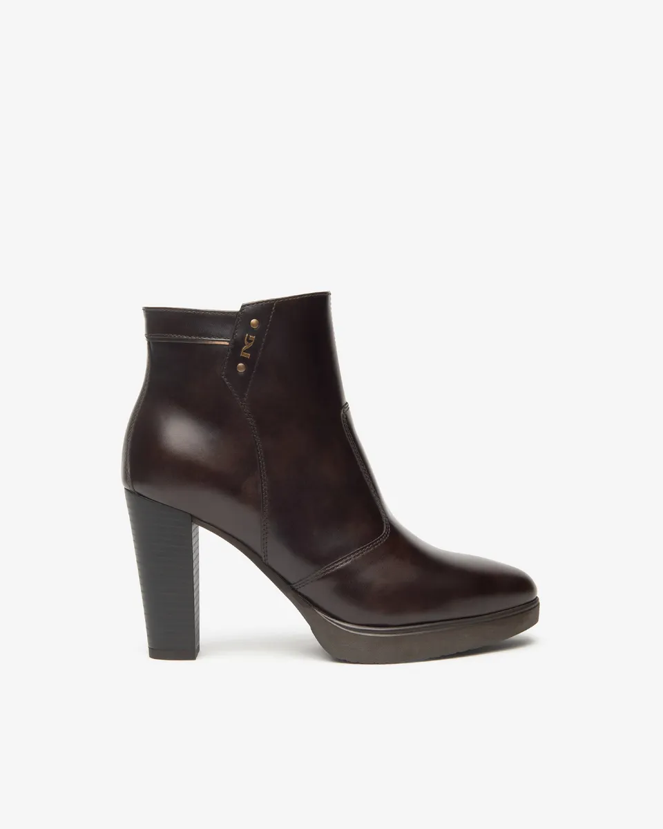 Nero Giardini Ankle Boots Bottines Cuir Confort Femme