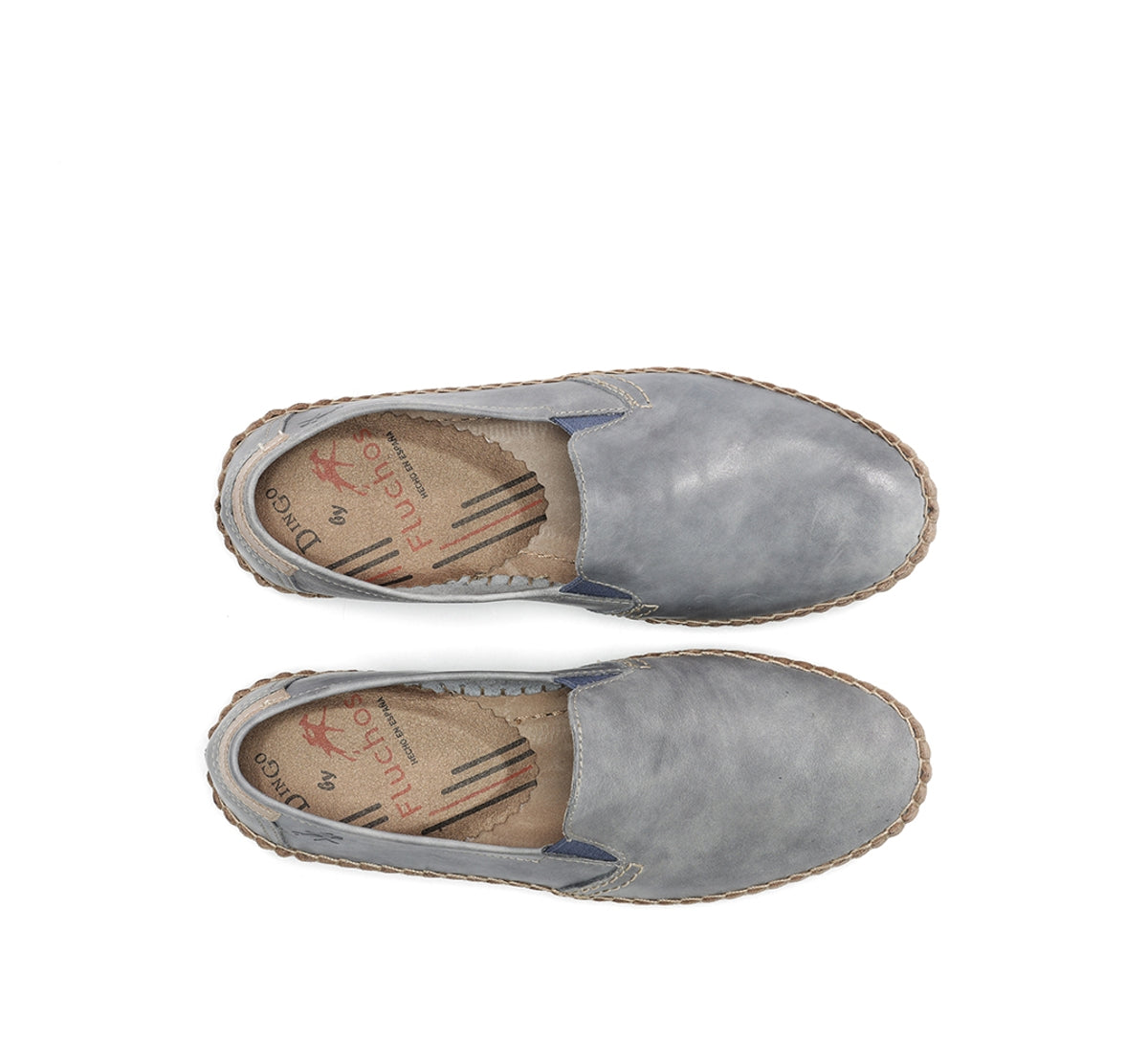 Fluchos Bahamas 8264 Slip On Bleu Homme Mocassins