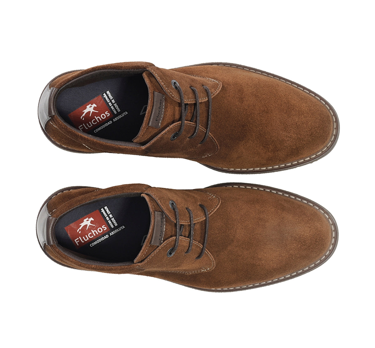 Fluchos Botines Kasper F1816 bottines marron homme