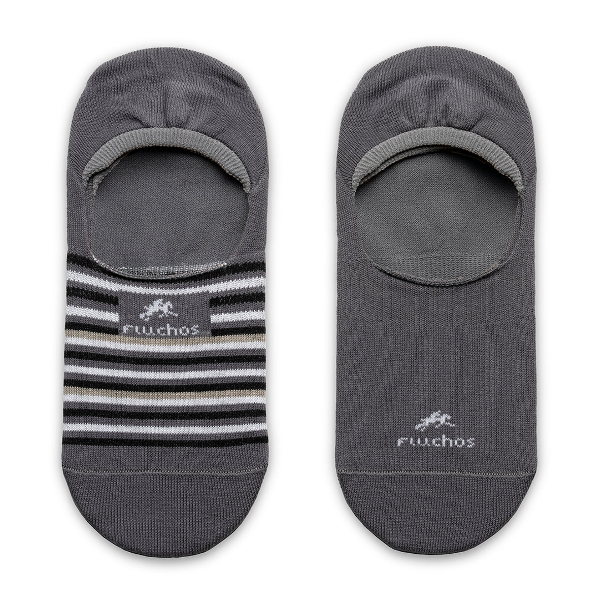 Fluchos CA0002 socquettes homme gris lot de 2