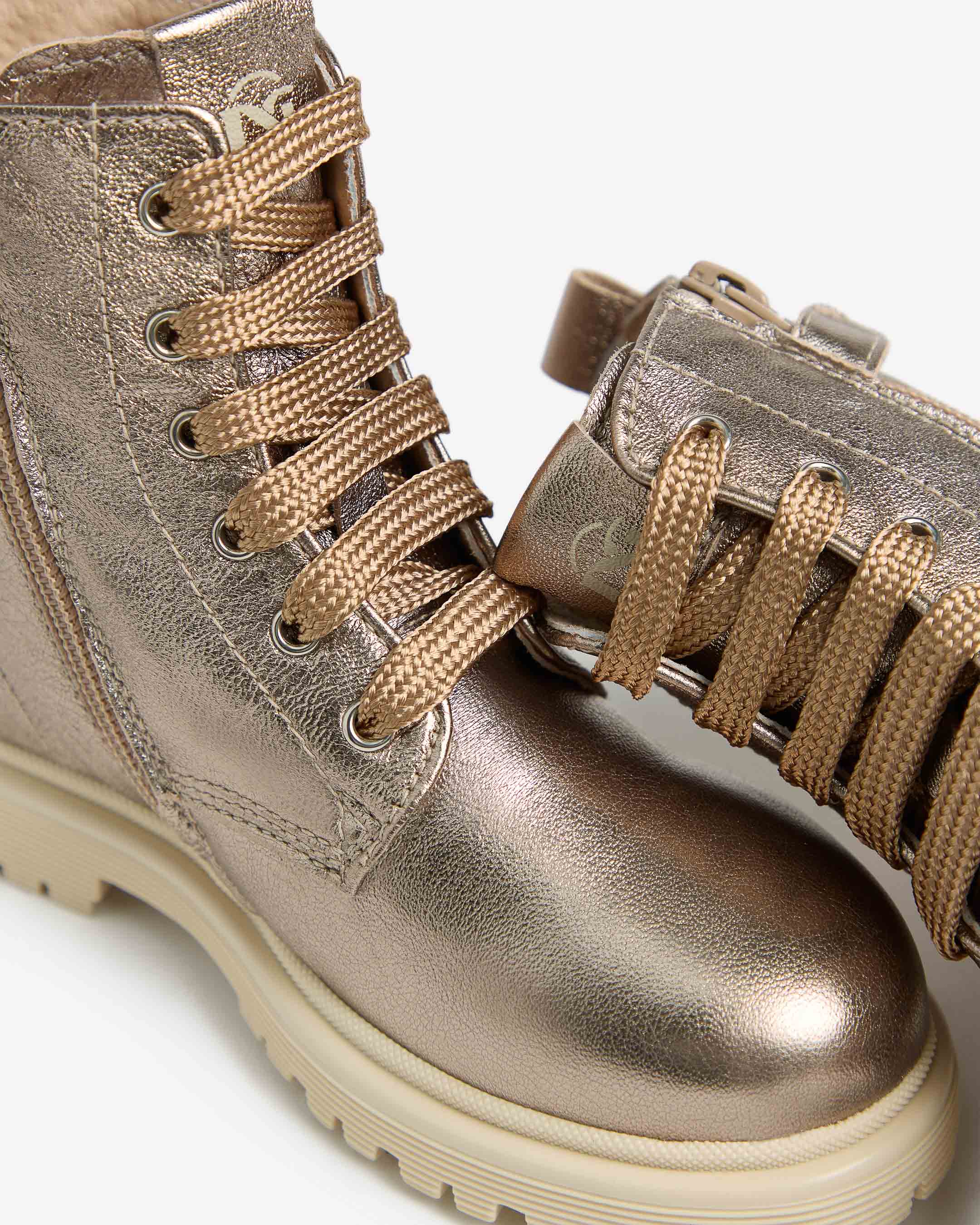Nero Giardini Combat Boots rangers fille cuir