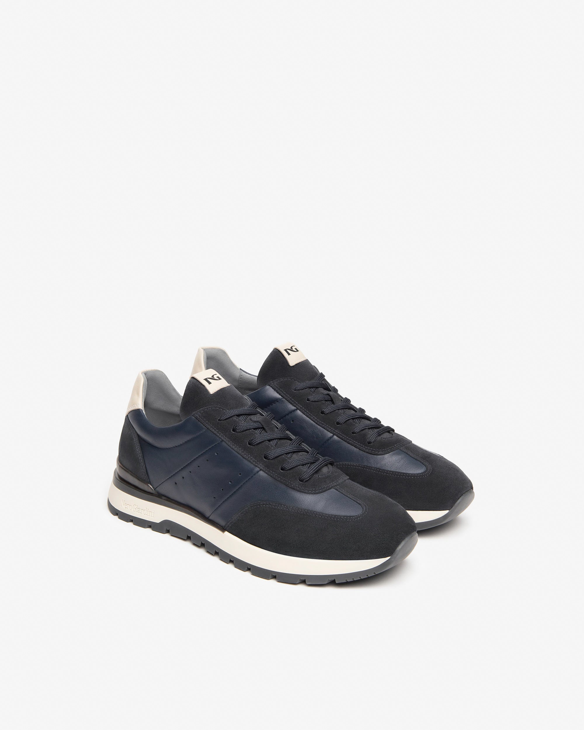 Nero Giardini Sneakers baskets homme cuir daim pointure 39-46