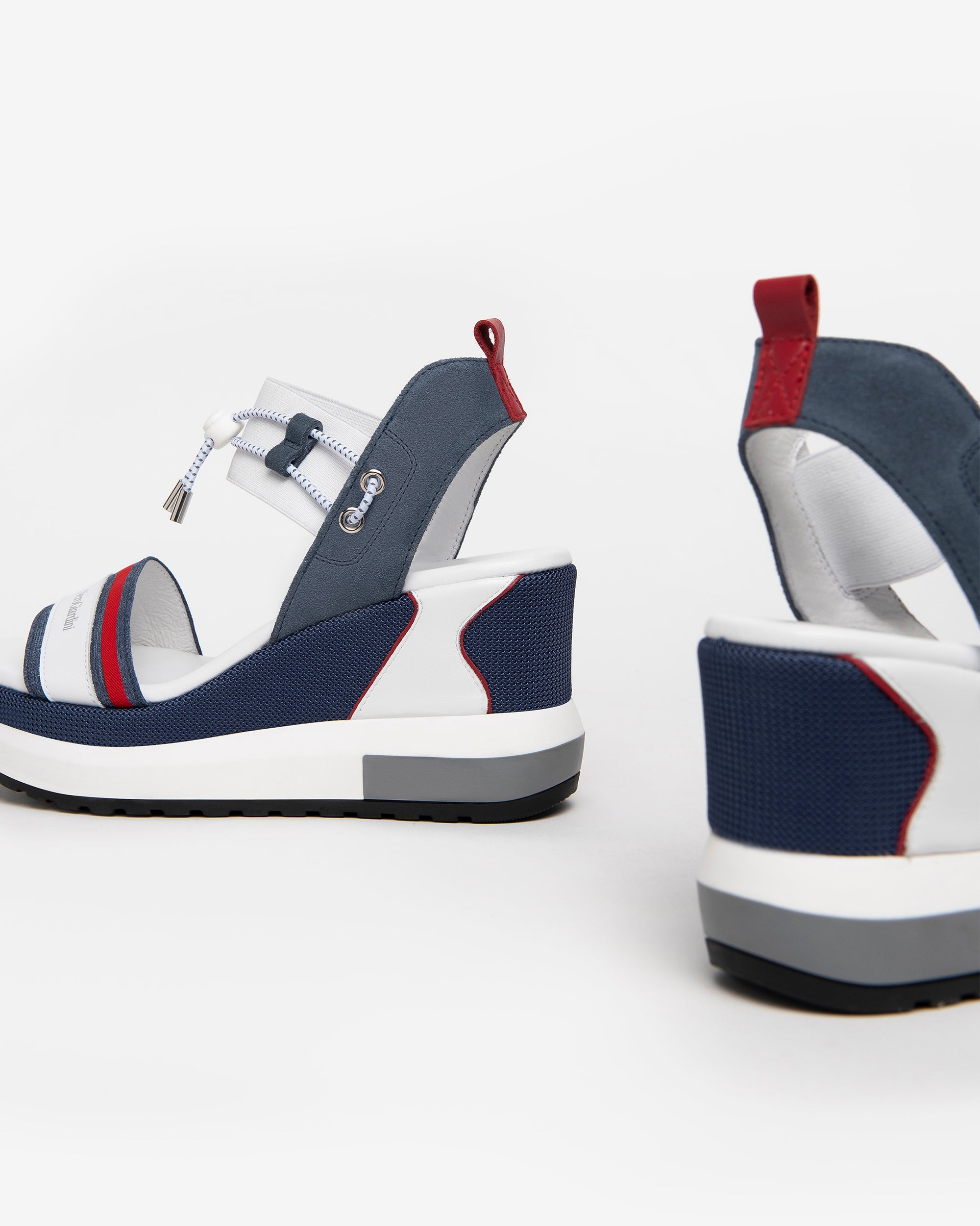 Nero Giardini Sandales cuir femme tissu été