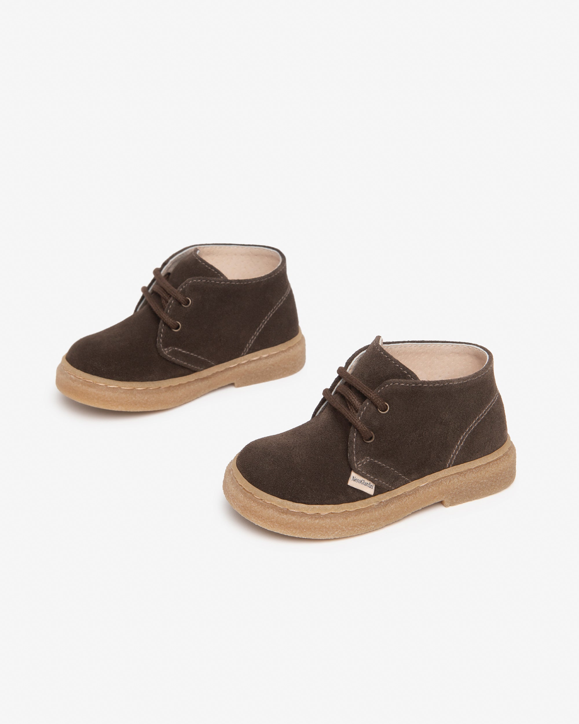Nero Giardini Boots bottines désert garçon daim