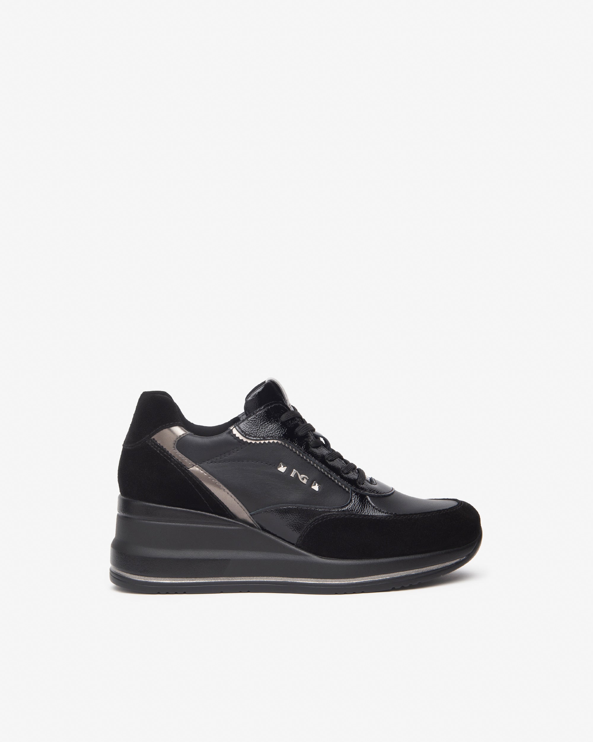 Nero Giardini Sneakers baskets femme daim cuir tissu