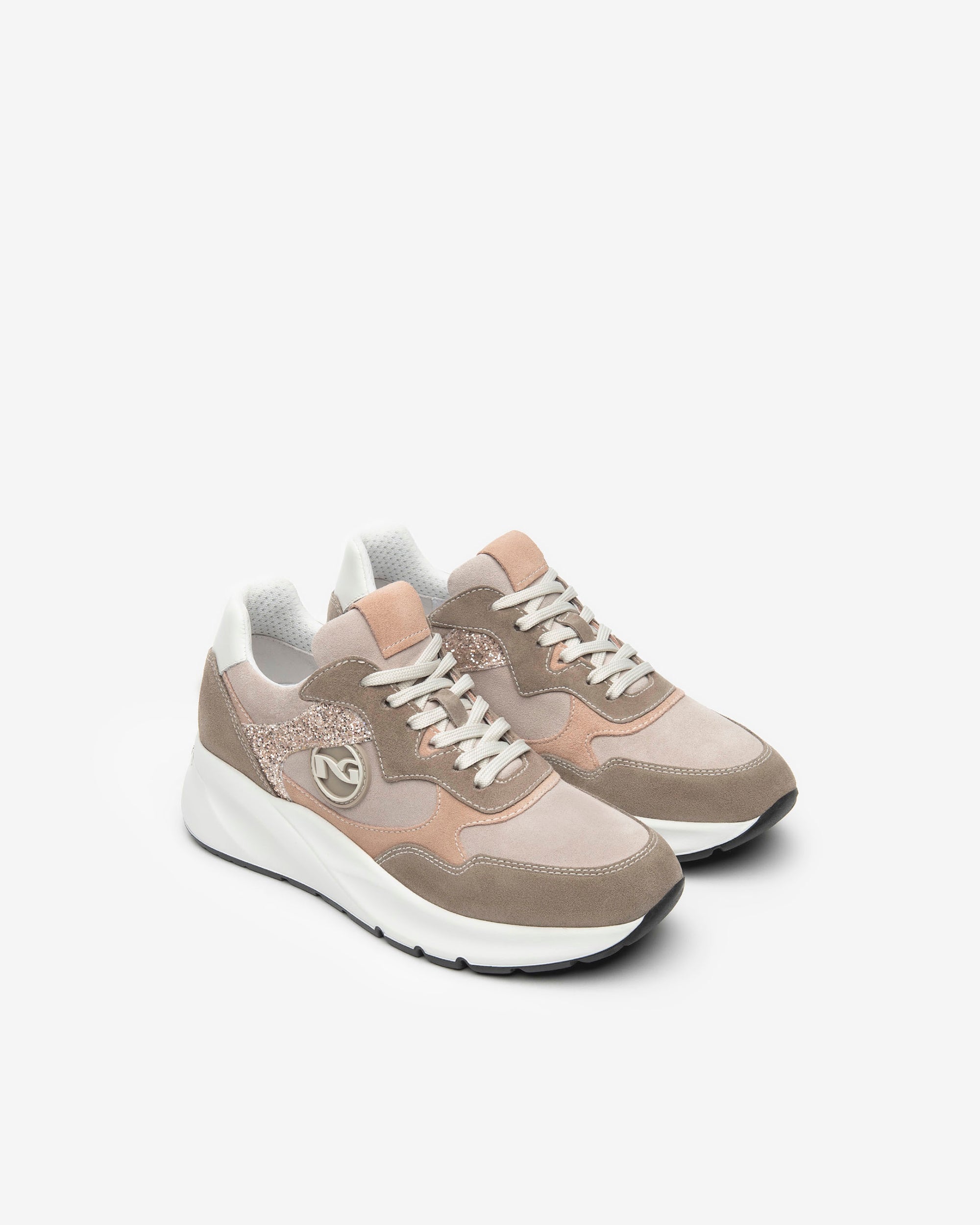 Nero Giardini Sneakers baskets femme daim cuir pointure 38