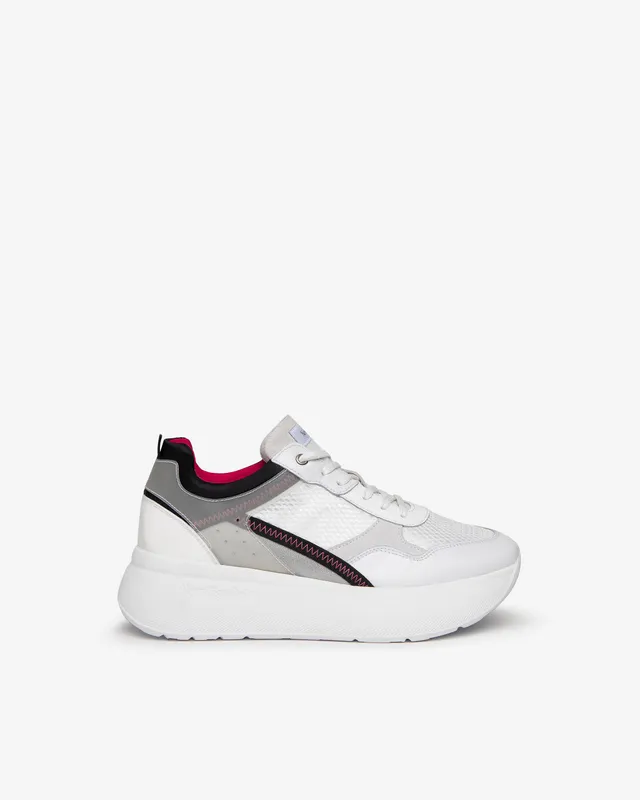Nero Giardini Sneakers basket femme daim cuir toile 35-41