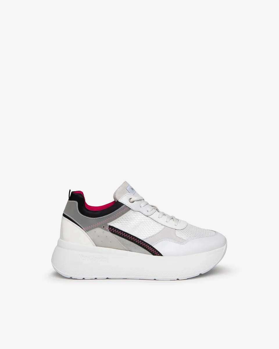 Nero Giardini Sneakers basket femme daim cuir toile 35-41