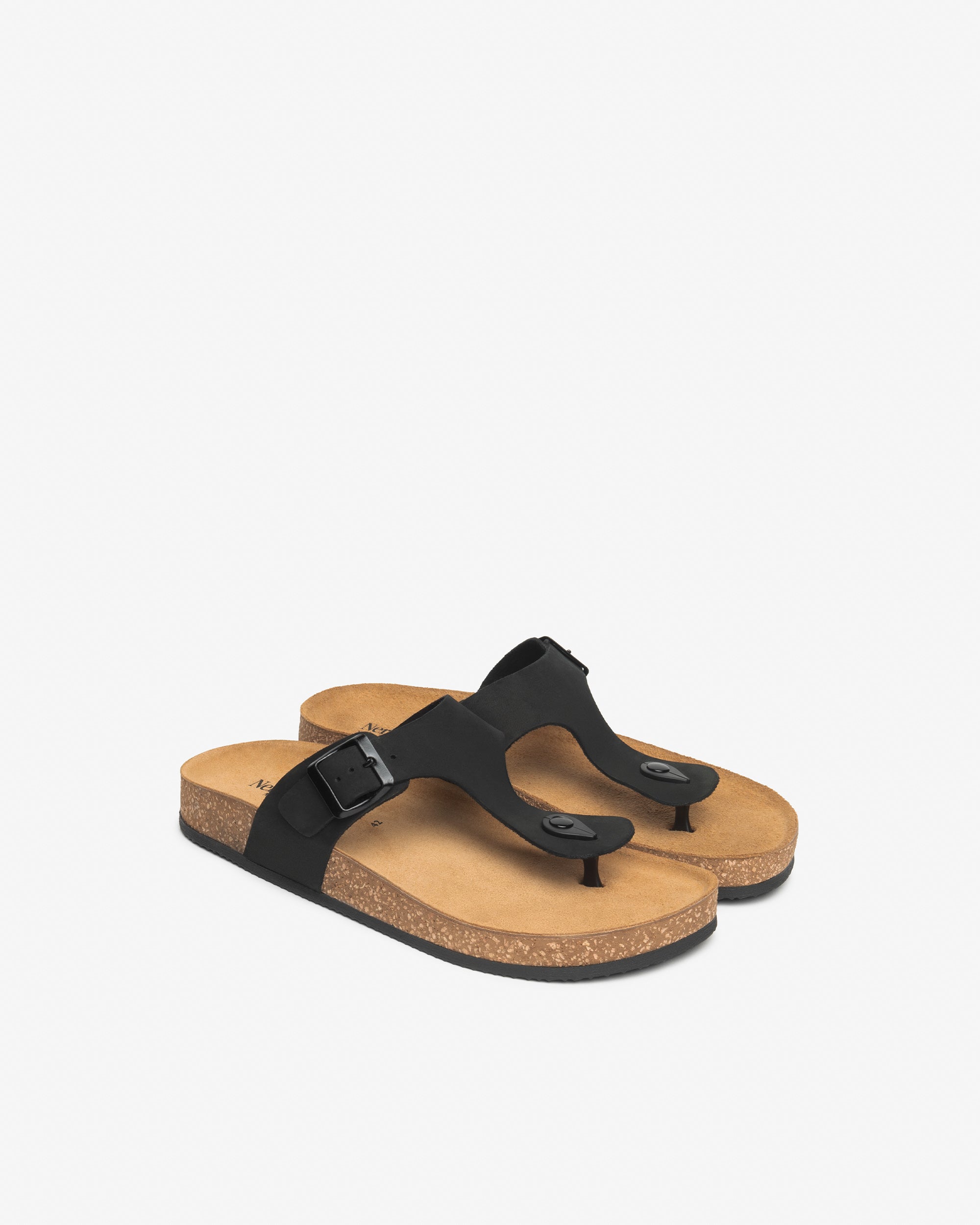 Nero Giardini Slippers tongs cuir homme confort