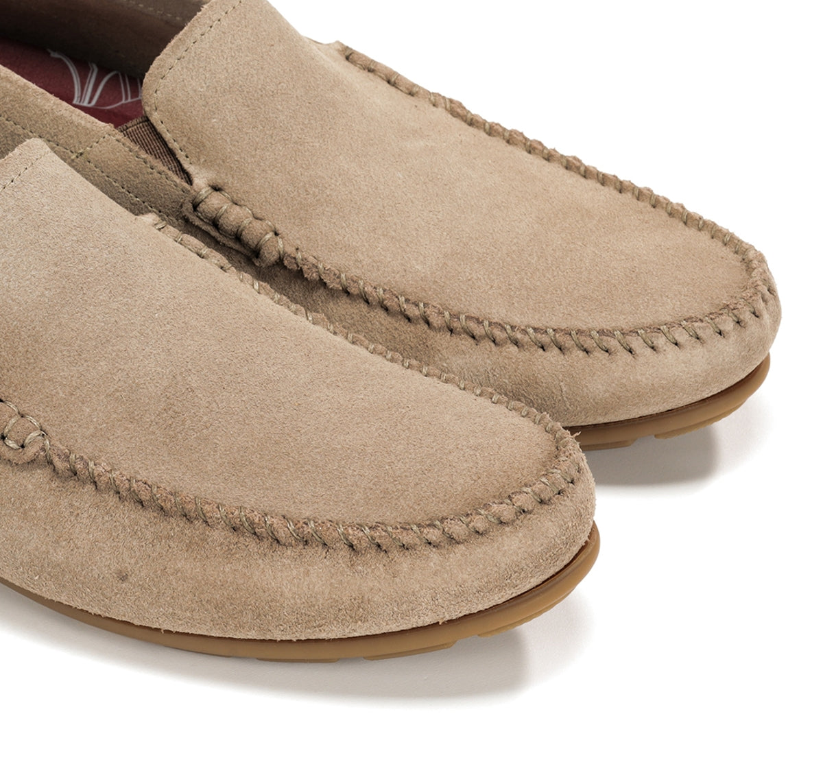 Fluchos Dorian F1091 mocassins taupe cuir
