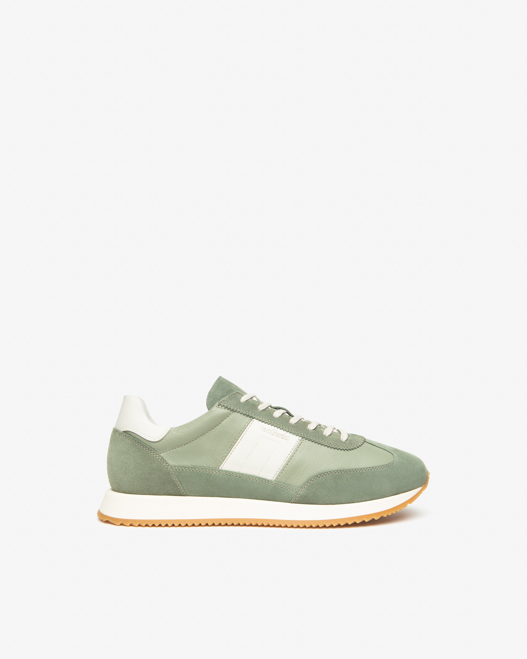 Nero Giardini Sneakers baskets cuir homme daim
