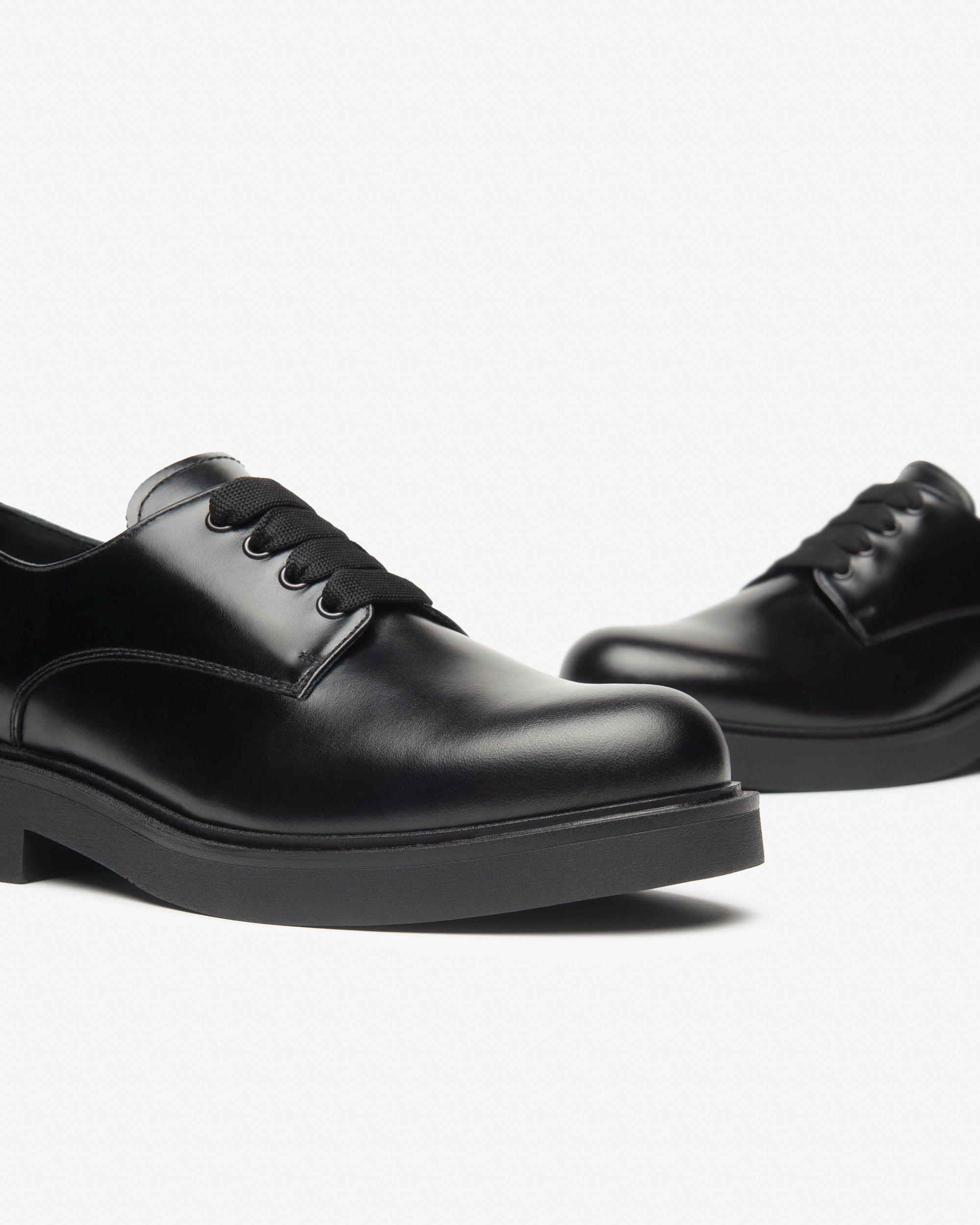 Nero Giardini Tie-up derbies femme cuir talon