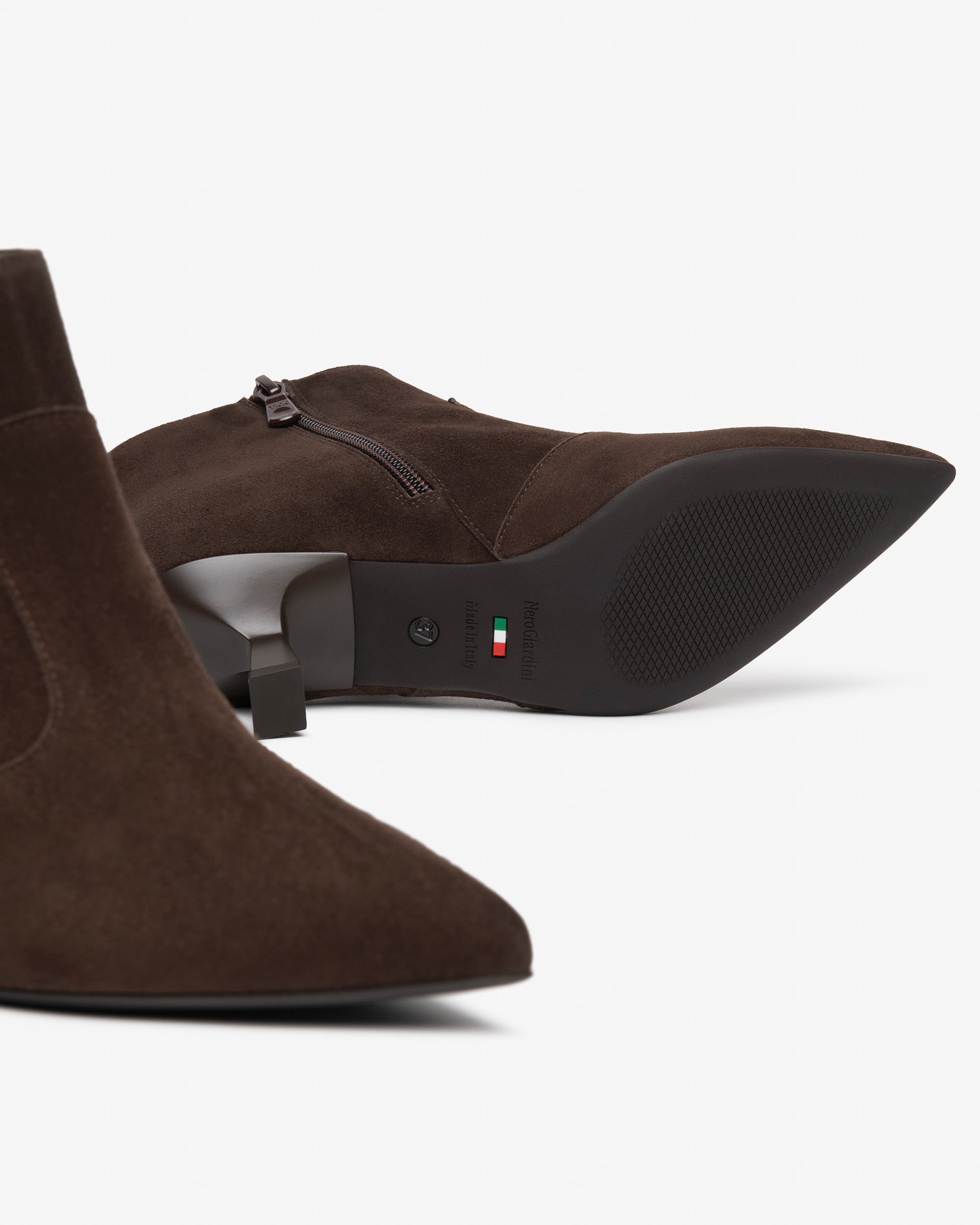 Nero Giardini Ankle Booties bottines daim talon 55
