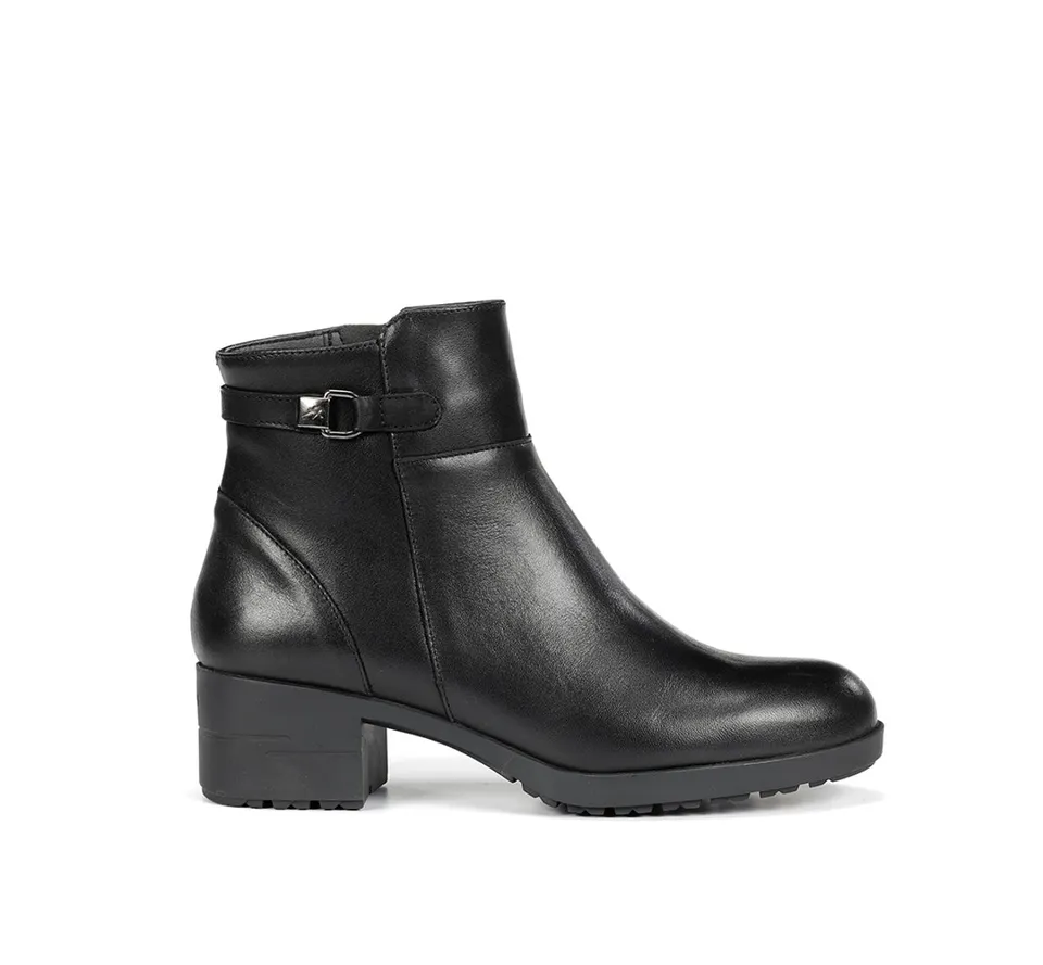 Fluchos Aliss F2240 bottine noire cuir femme