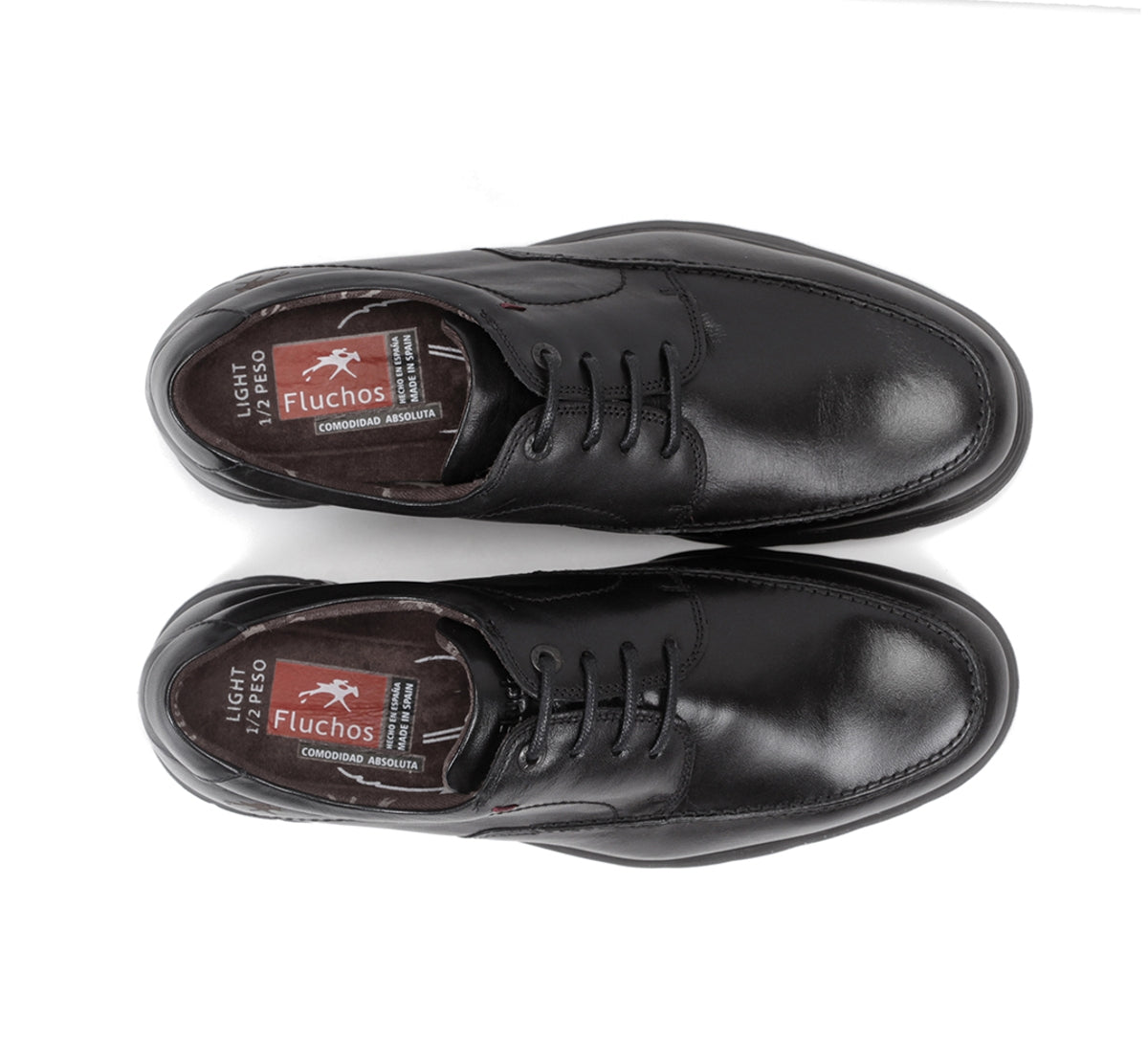 Fluchos Zeta F0602 chaussure noir homme classique