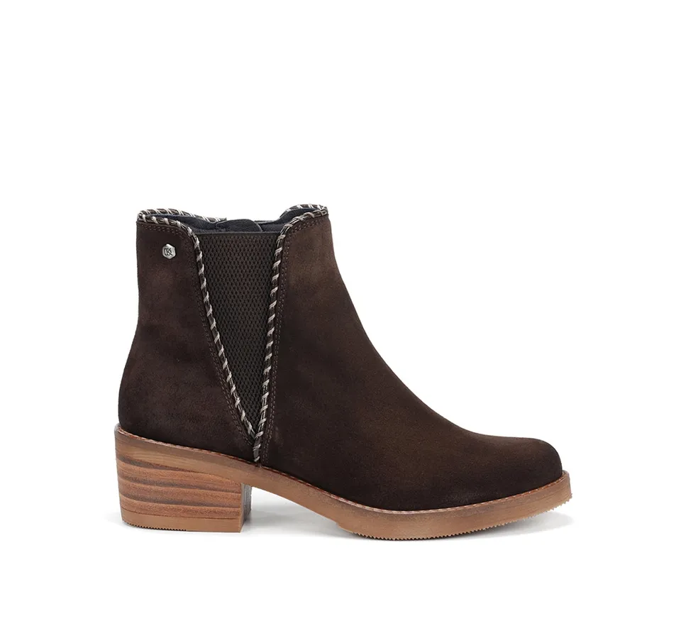 Dorking by Fluchos Layla D9545 bottines marron talon bas