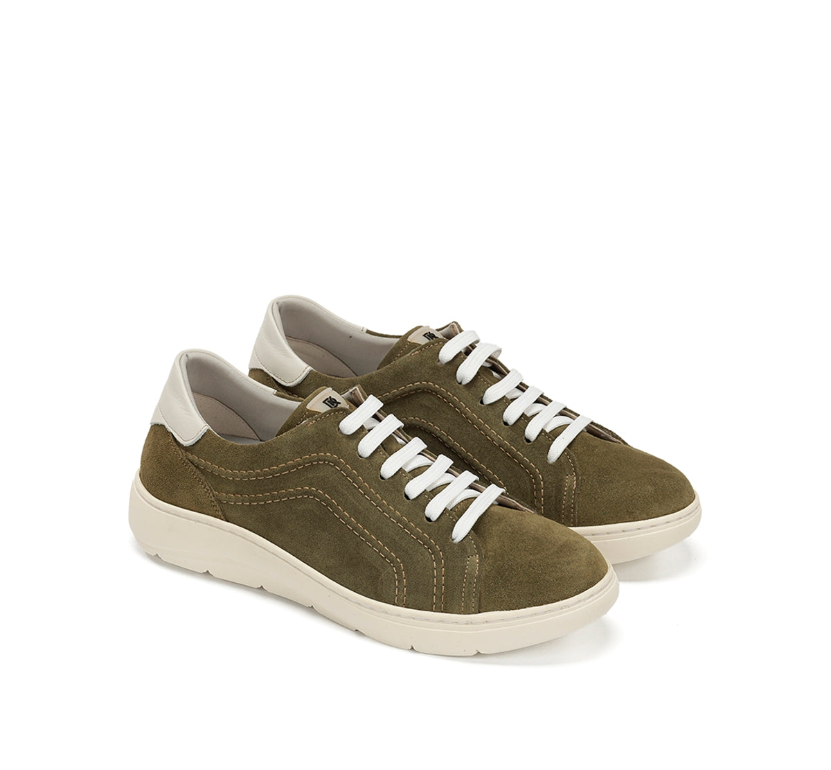 Dorking Yet D9646 baskets femme vert confort