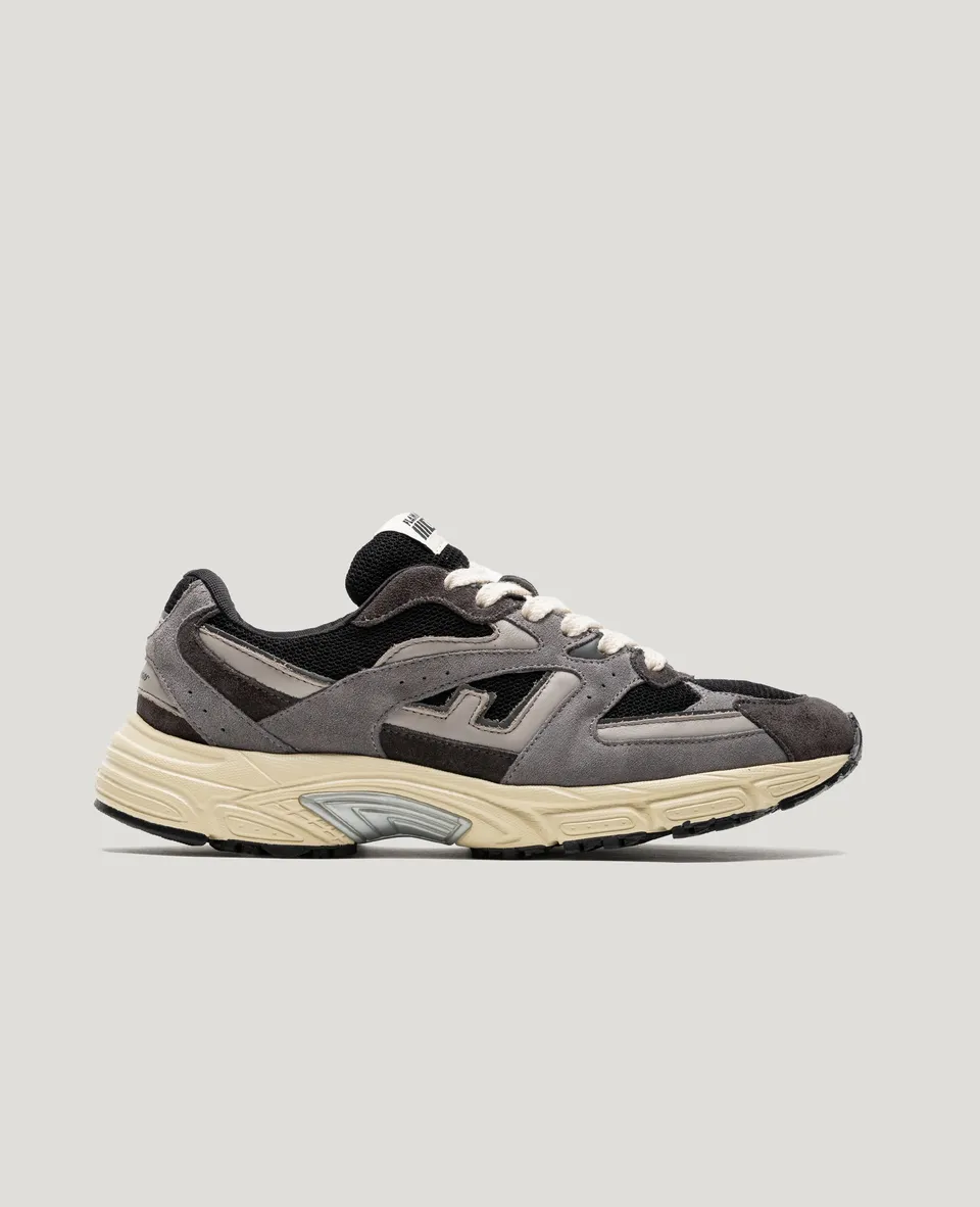 Flamingos Life Wairoa chaussures Dove Black cuir