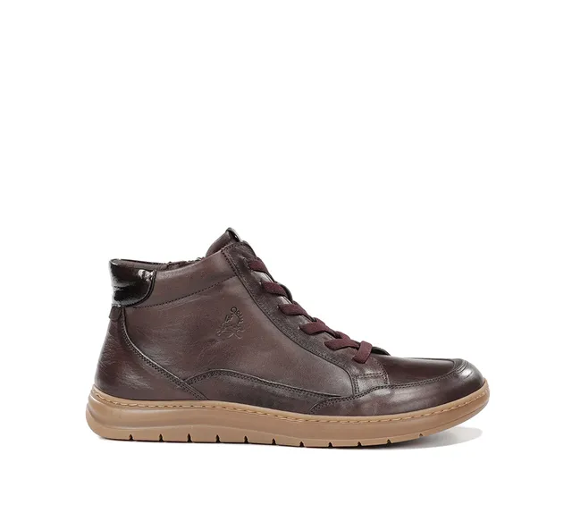 Fluchos Jungle F2553 Bottine Marron Cuir Femme Souple
