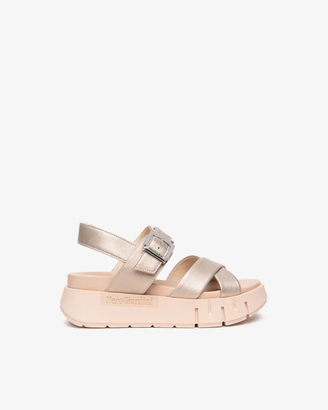 Nero Giardini Sandals sandales cuir femme confort été