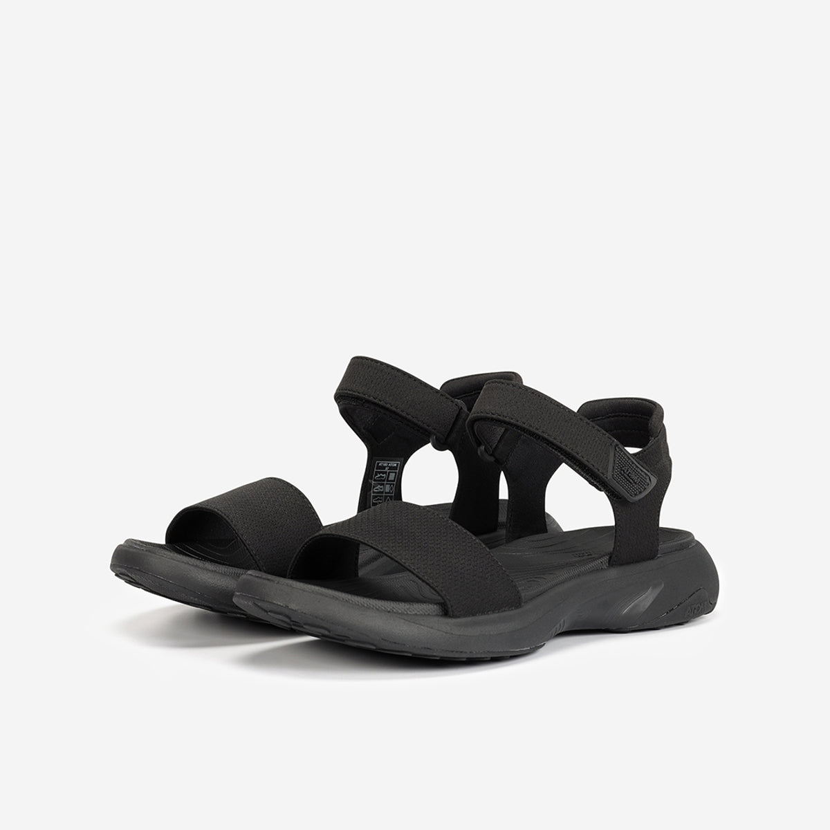 Atom by Fluchos Energy AT183 sandales femme noires amorti