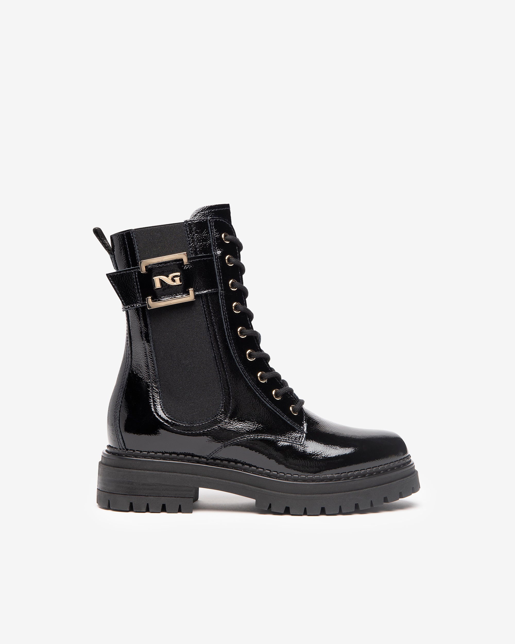 Nero Giardini Combat Boots boots vernies femme 38 hiver