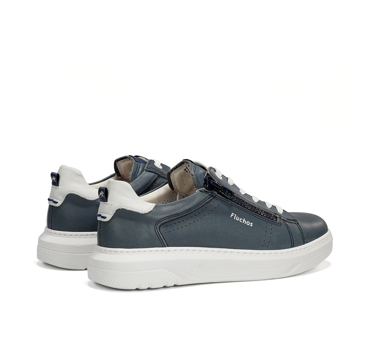 Fluchos Boston F1969 baskets homme bleu confort léger