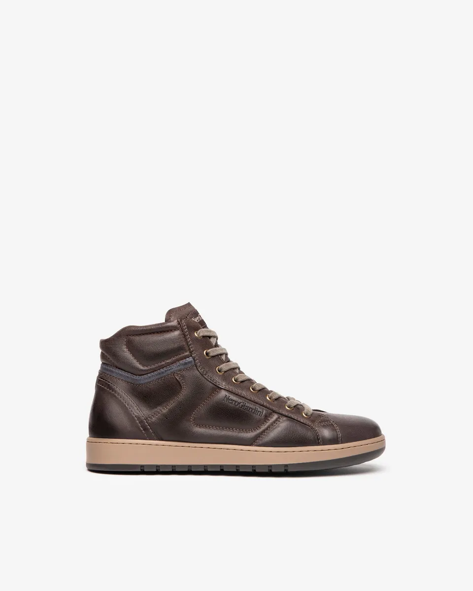 Nero Giardini Sneakers baskets montantes cuir homme