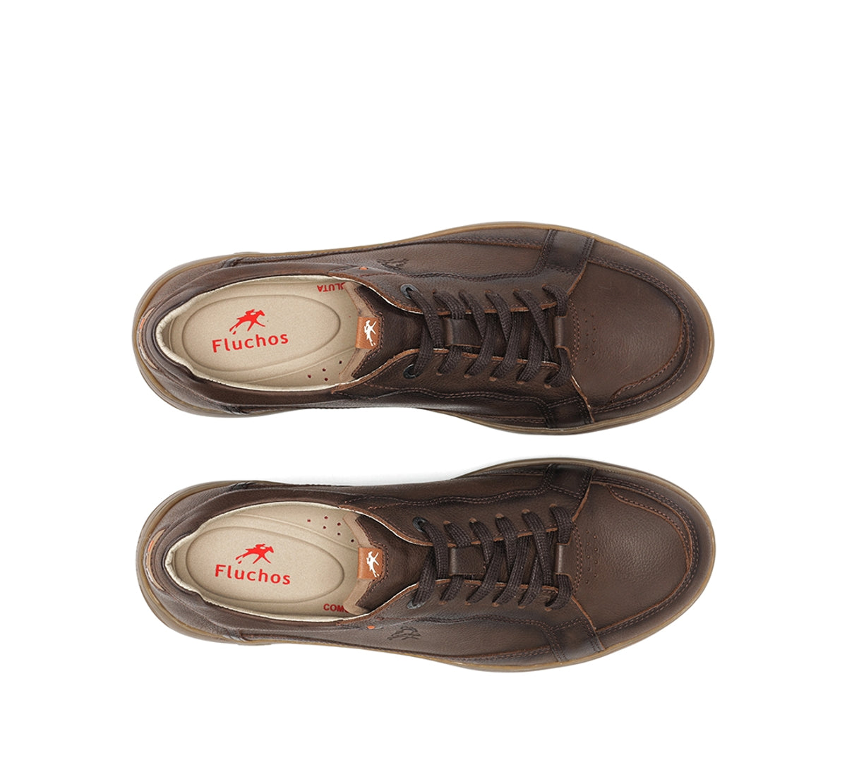 Fluchos Lenox F2220 baskets marron homme confort