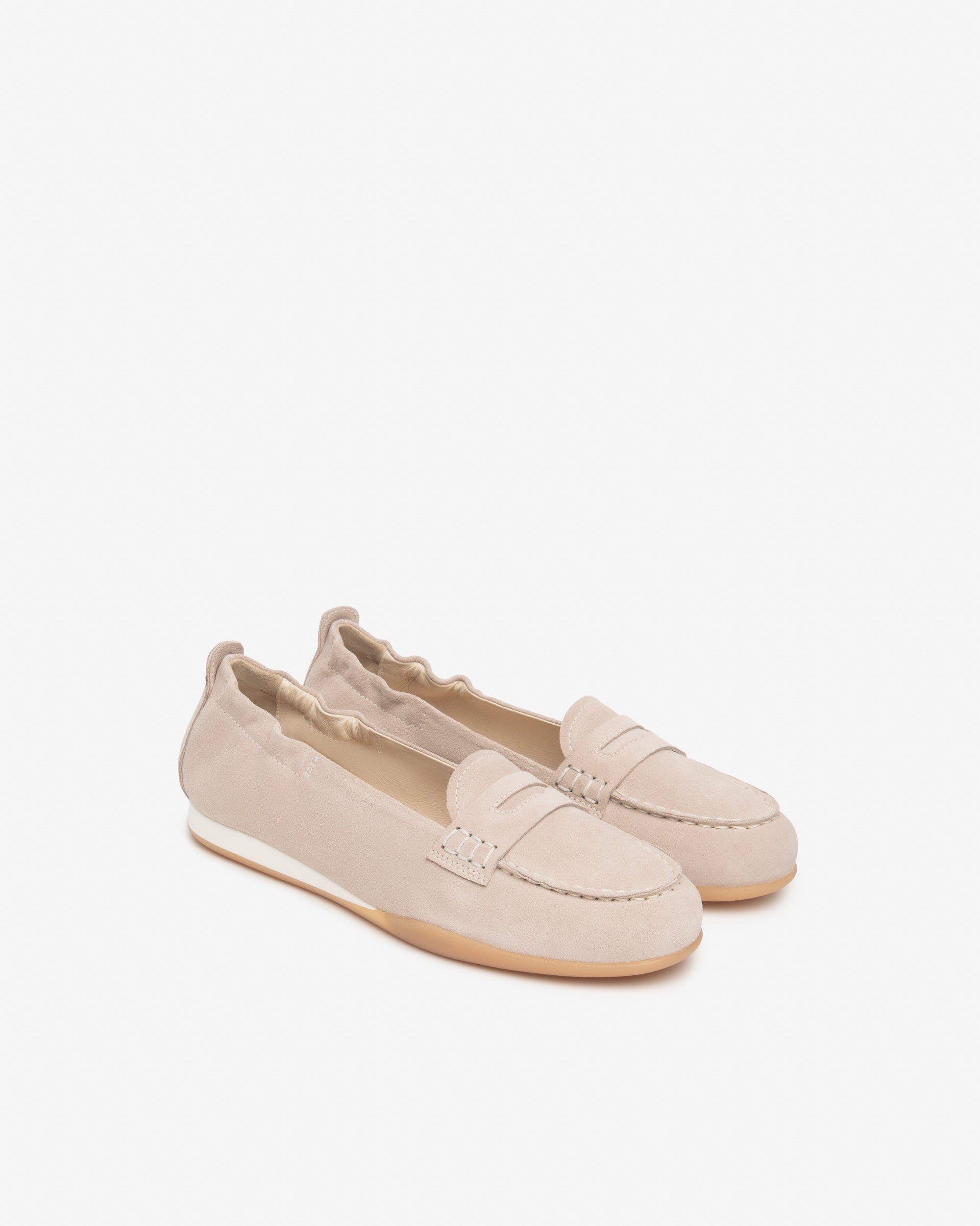 Nero Giardini Loafers Mocassins Daim Femme Bureau