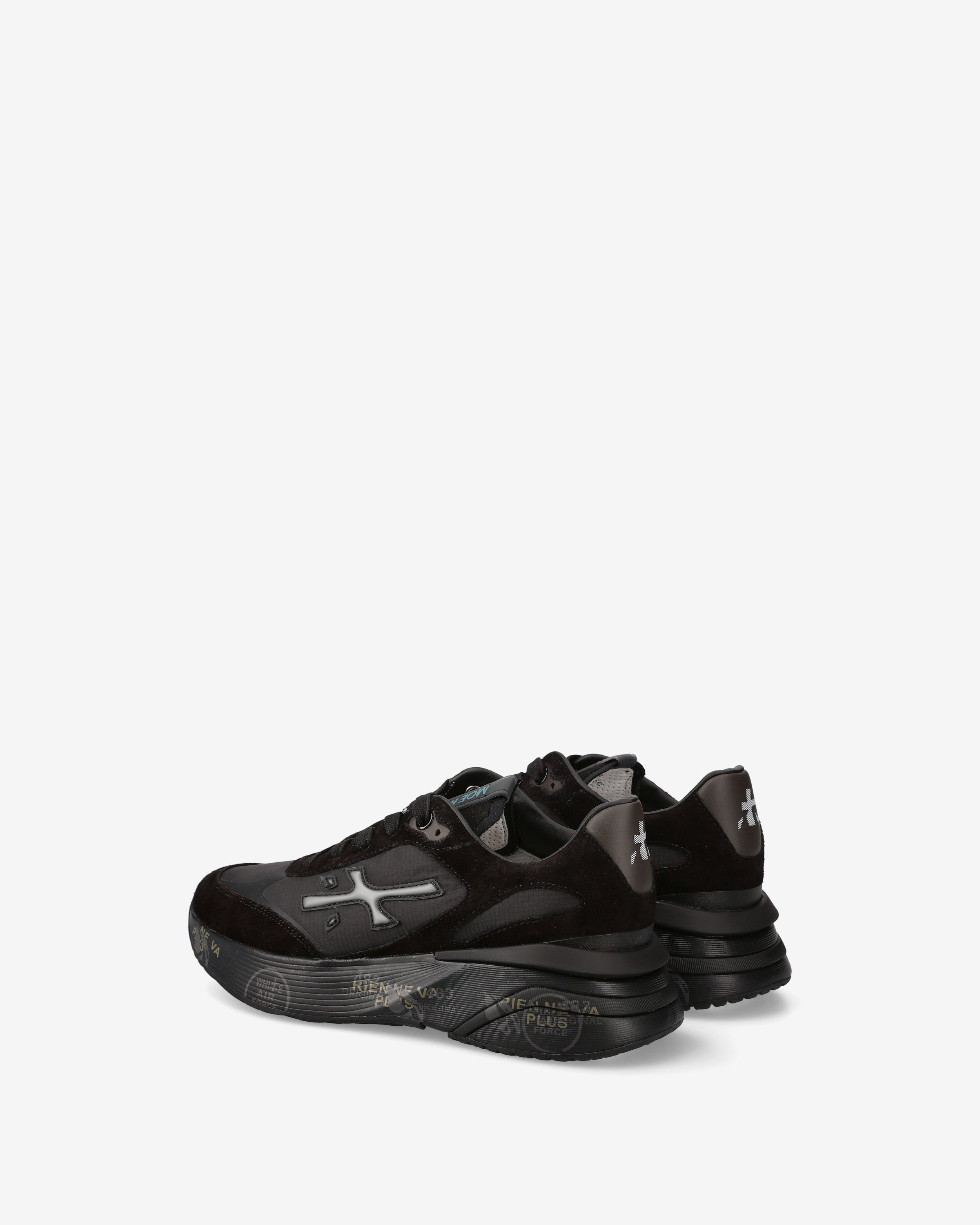 Premiata Moerund 7795 baskets noires suède femme