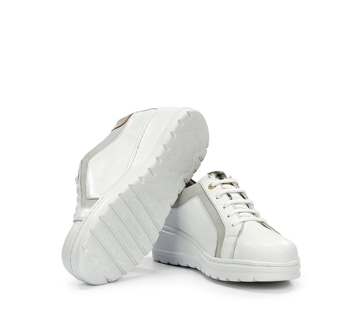 Fluchos Aqua F1997 basket femme blanche compensée