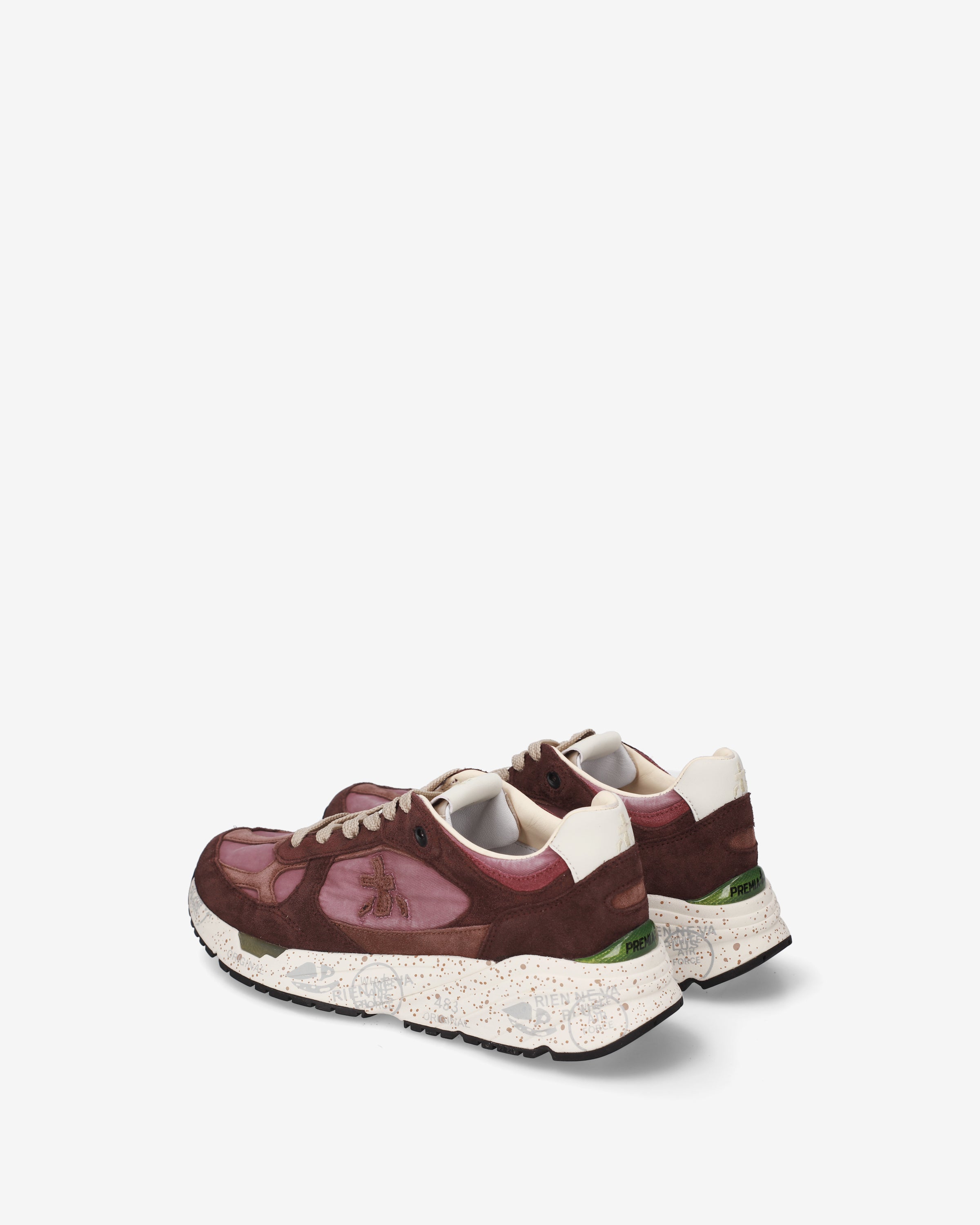 Premiata Mased 8518 Sneakers Bordeaux Rose Femme