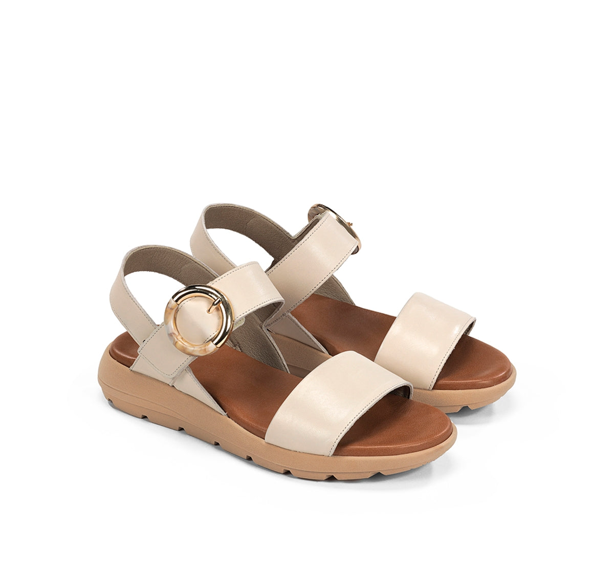 Dorking Gandia D9468 sandales taupe femme