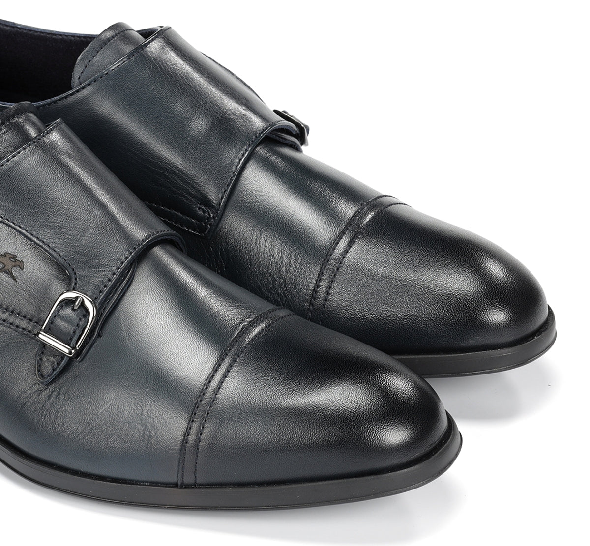 Fluchos Asgard F1838 derbies homme bleu cuir lisse