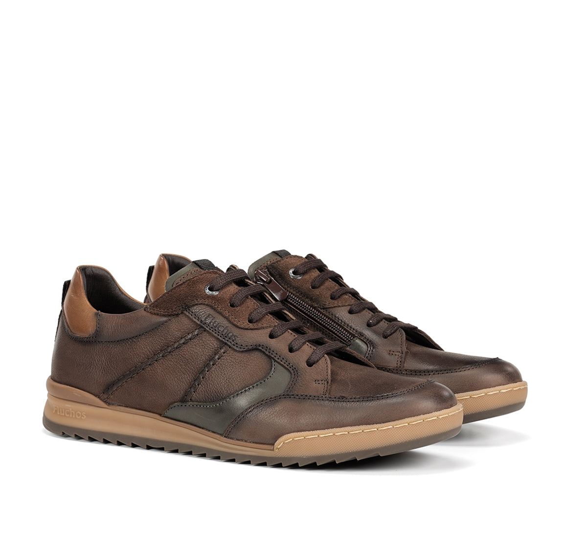 Fluchos Elder F2273 chaussures marron homme cuir