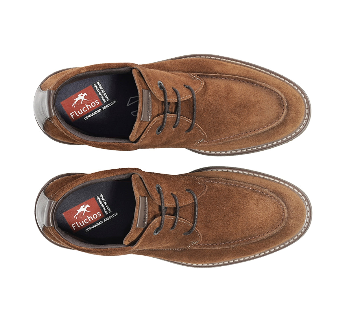Fluchos Kasper F1820 bottine homme marron cuir confort