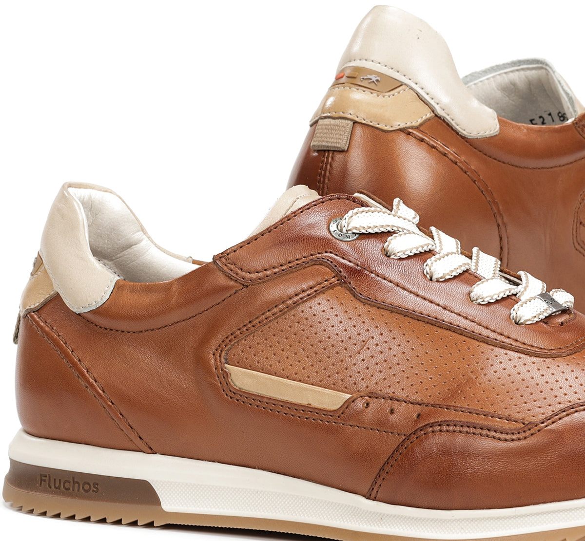 Fluchos Samir F2186 basket marron homme cuir