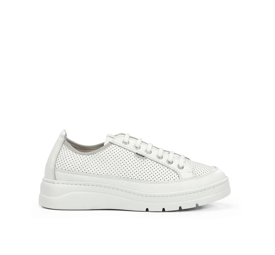 Fluchos Pompas F2123 baskets femme blanches légères