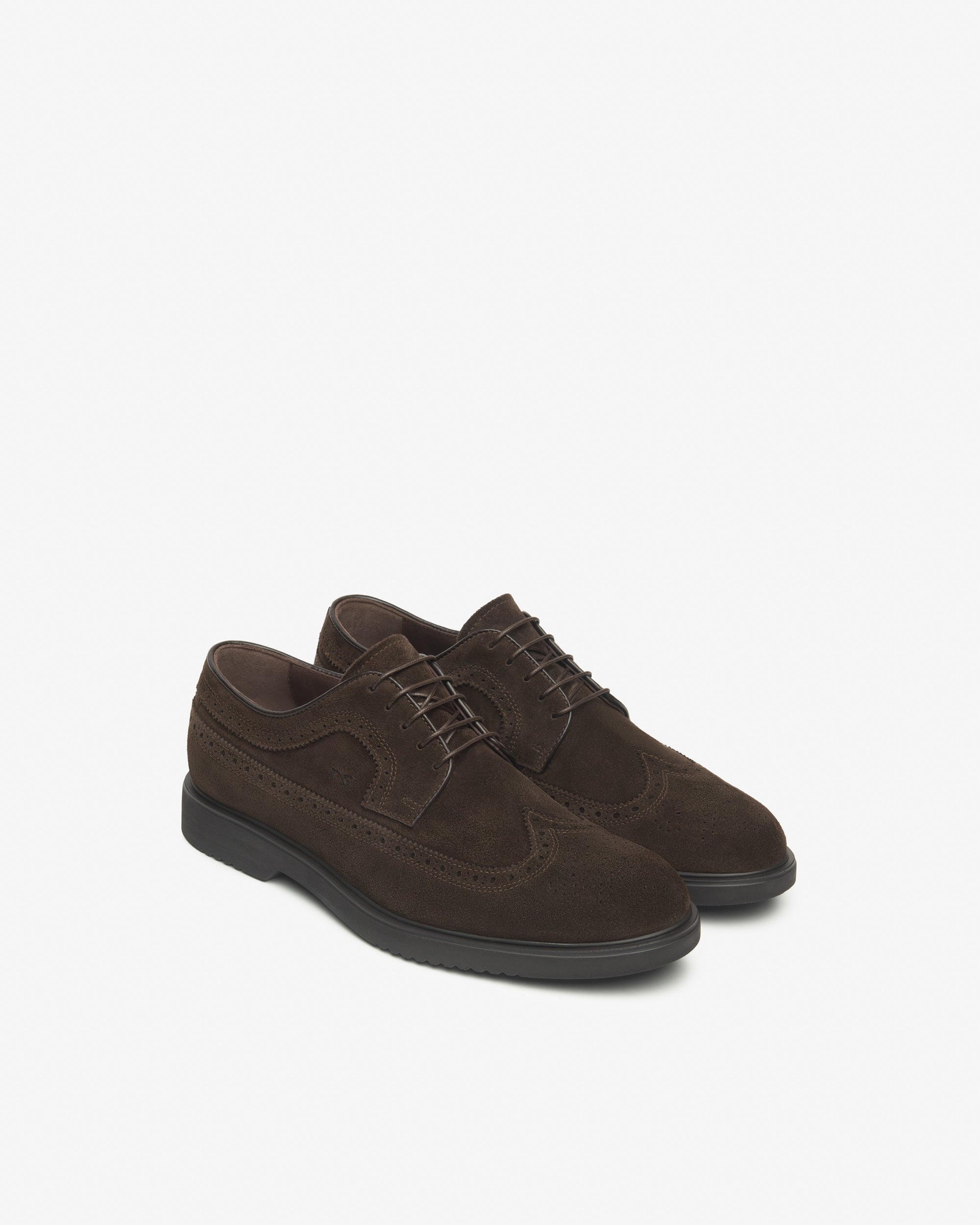 Nero Giardini Derby chaussures homme daim lacets